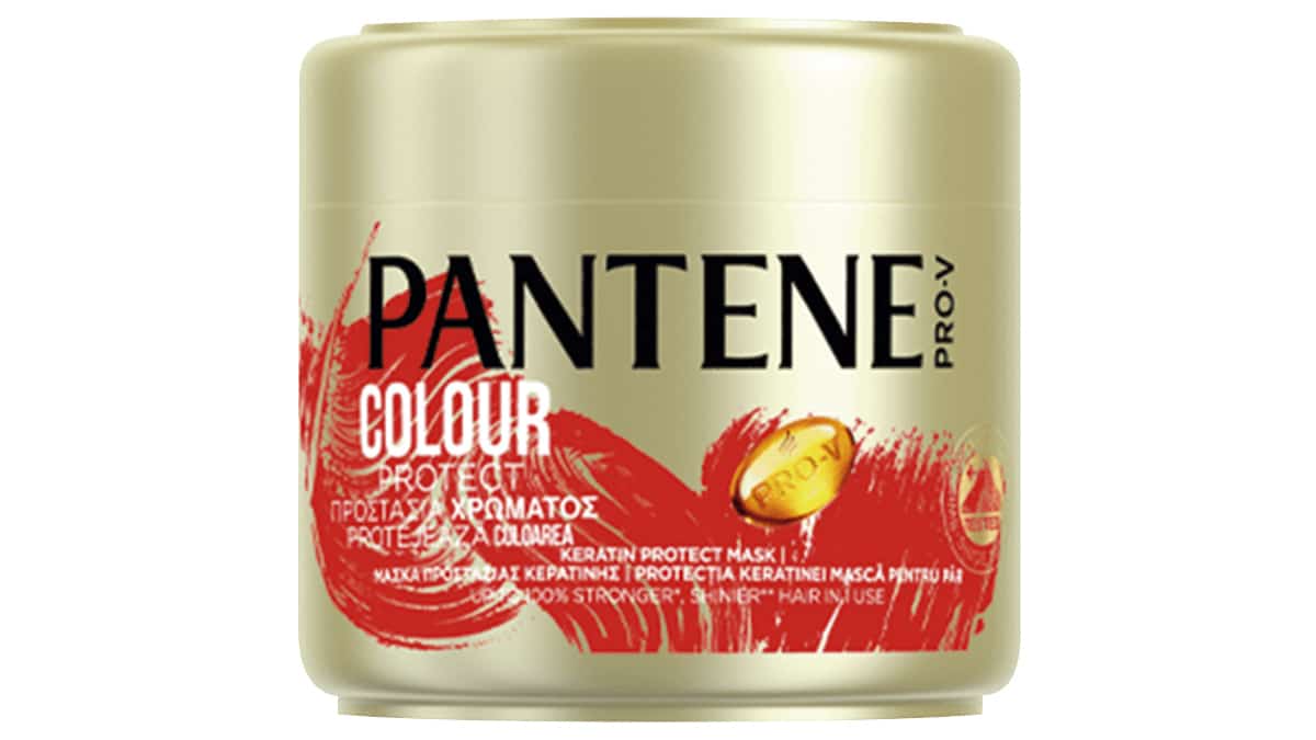 Μάσκα, που προστατεύει το χρώμα στα βαμμένα μαλλιά, Colour Protect, Pantene Pro-V, €10,98