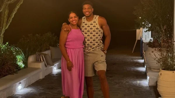 Γιάννης Αντετοκούνμπο - Το μίνι νυφικό της Μαράια κέρδισε τις εντυπώσεις: «Δεν υπάρχει καλύτερο συναίσθημα»