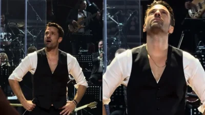 Κωνσταντίνος Αργυρός: Ξέσπασε σε κλάματα στην σκηνή του Royal Albert Hall - Η στιγμή που "λυγίζει" μπροστά στον κόσμο