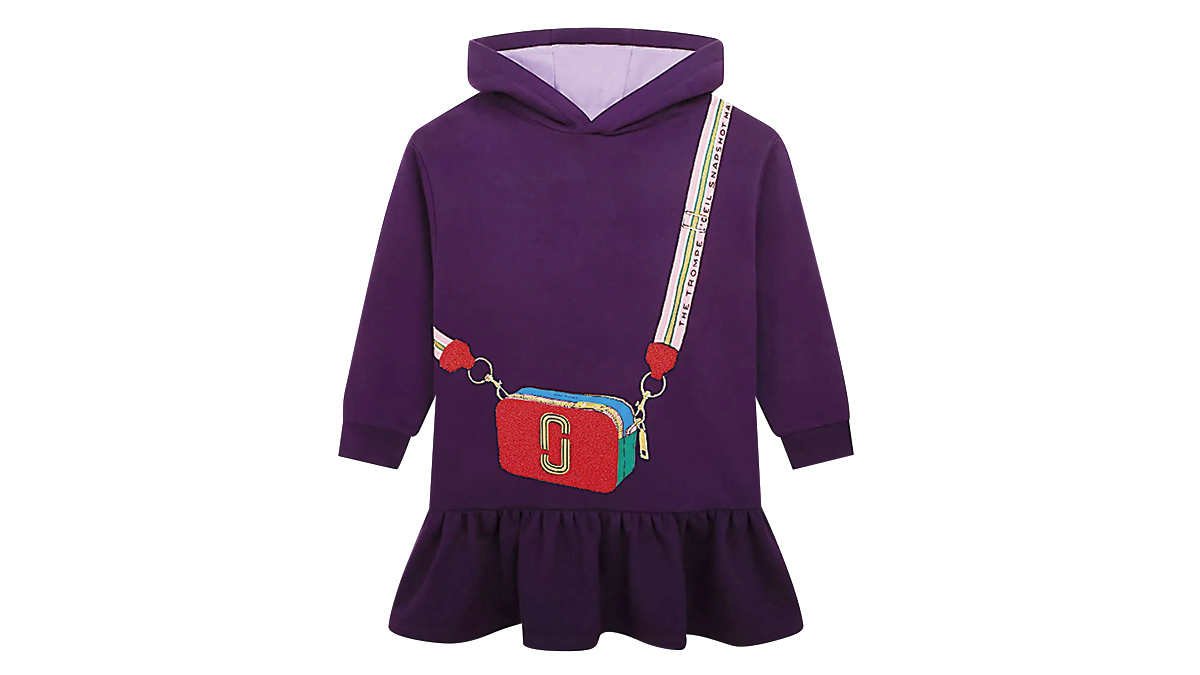 Παιδικό φόρεμα με κουκούλα, Little Marc Jacobs, €148, Favela, favela.gr