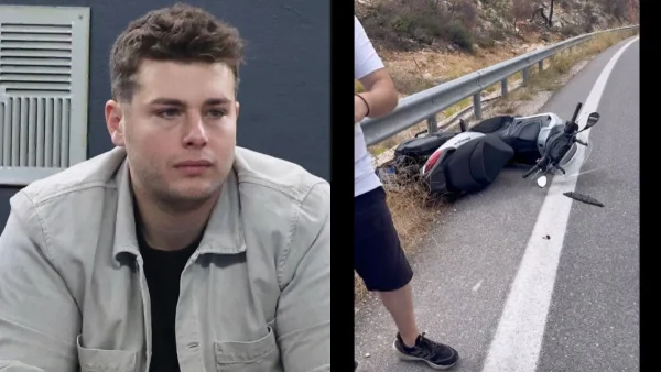 Τροχαίο ατύχημα για τον Αλέξανδρο Κοψιάλη: «Βγήκαμε στο αντίθετο ρεύμα και συρθήκαμε στην άσφαλτο»