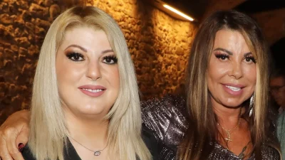 Άντζελα Δημητρίου: Η πρώτη κοινή εμφάνιση με την Όλγα Κιουρτσάκη και τον Φώτη Λώση (Φωτογραφίες)