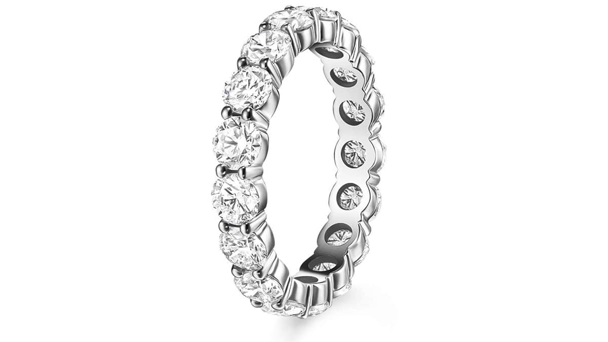 Δαχτυλίδι από ασήµι 925° µε ζιργκόν, The Grecian, €35, thegrecian.gr