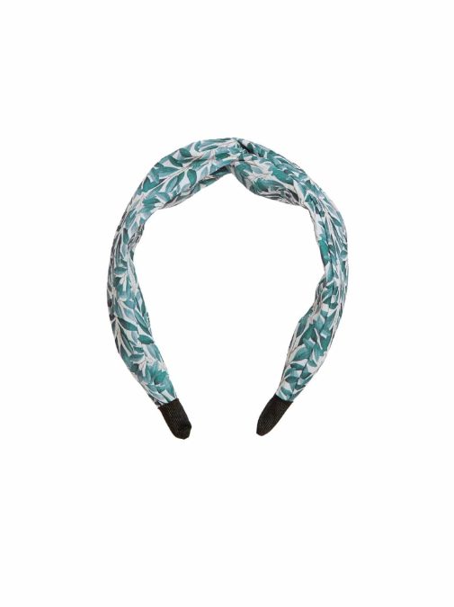 Εμπριμέ στέκα μαλλιών σε πετρόλ χρώμα, Celestino, €3,99