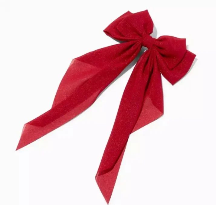 Φιόγκος με μπαρέτα & γκλίτερ, Claire's, €14,99