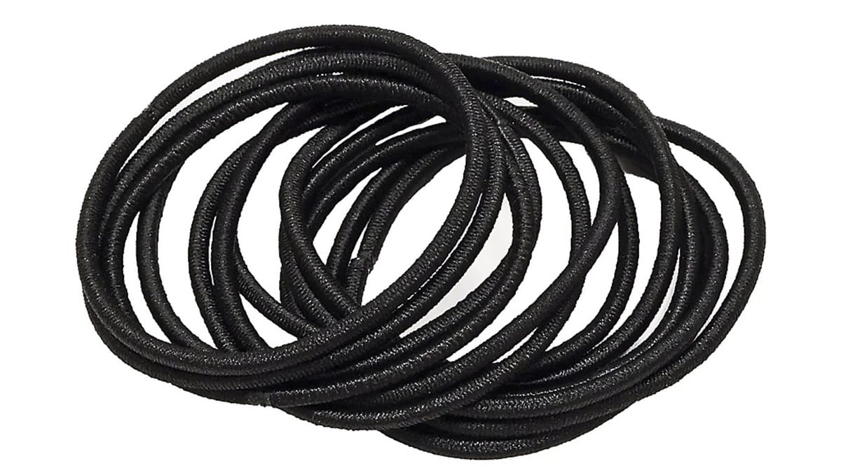 Μαύρα λαστιχάκια μαλλιών, €1,30 (το σετ)