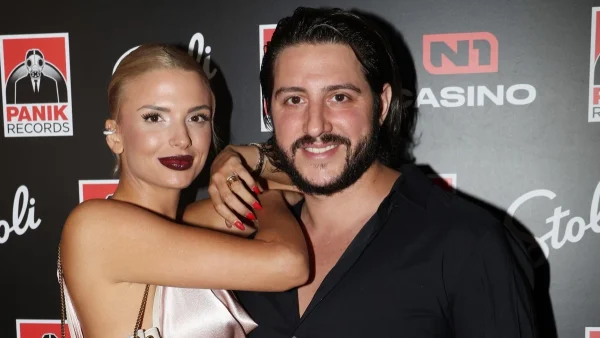 Κατερίνα Λιόλιου – Χάρης Παπατζανής: Η πρώτη τους δημόσια εμφάνιση ως ζευγάρι στο πάρτι της Panik Records