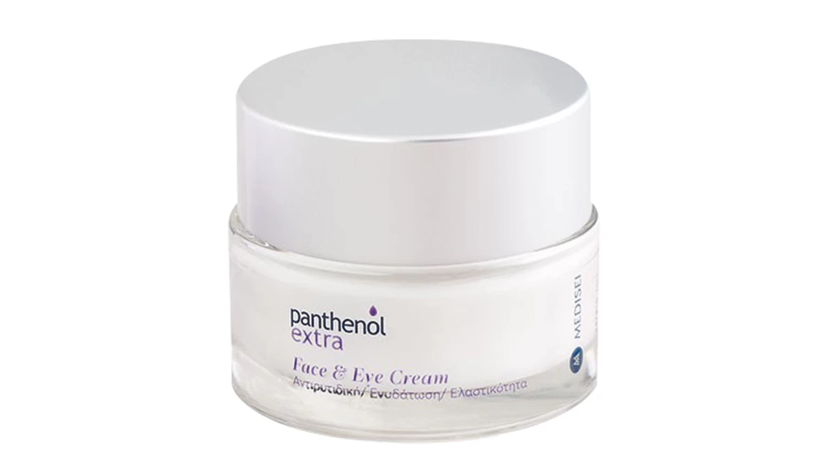 Κρέμα προσώπου και ματιών με αντιρυτιδική δράση, Face & Eye Cream, Panthenol extra (στα Φαρμακεία, medisei.gr)