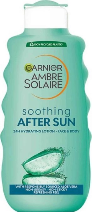 Λοσιόν για μετά τον ήλιο, Soothing After Sun Lotion, Face & Body, Ambre Solaire, Garnier