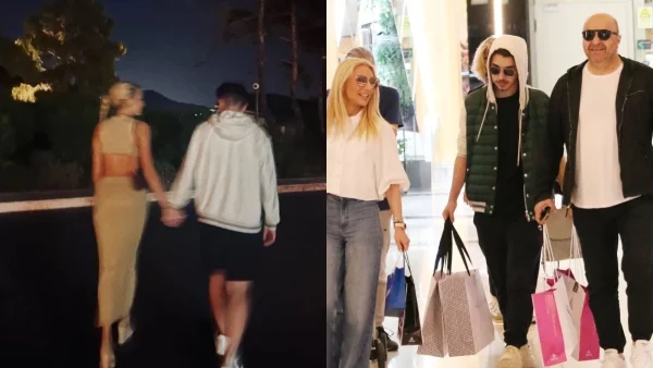 Έλενα Τσαβαλιά: Στην Πάρο με τον 20χρονο γιο της και την σύντροφό του - Τα νυχτοπερπατήματα σε γνωστό νυχτερινό μαγαζί και τα "καυτά" φιλιά του ζευγαριού