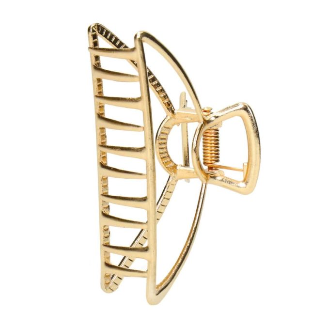Κλάμερ μαλλιών σε μπρονζέ απόχρωση, Hair Claw Medium Bronze, €3,90 (Hondos Center)