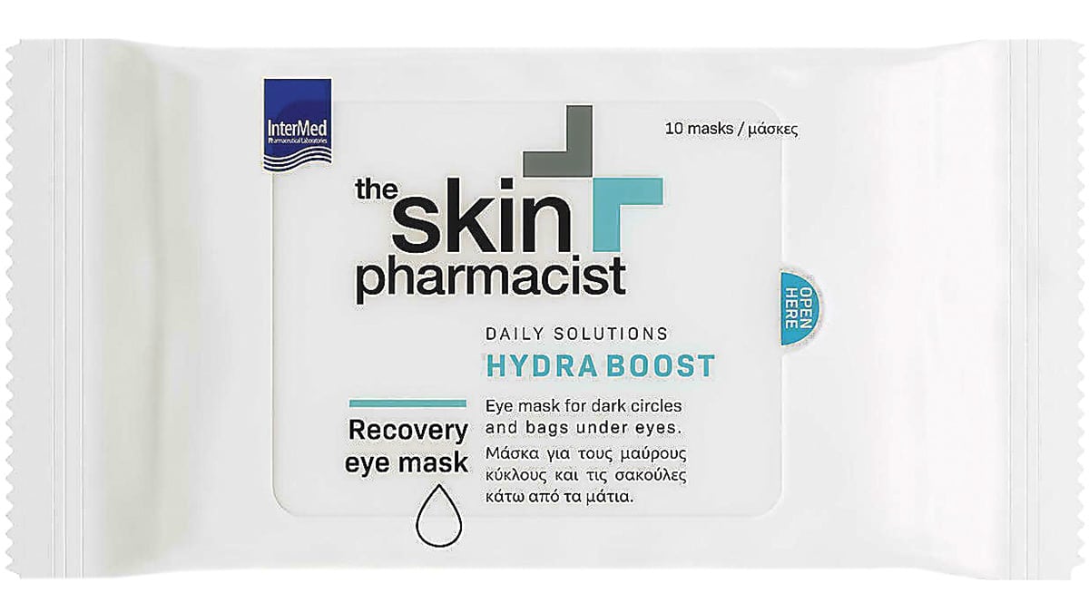 Μάσκα για τους μαύρους κύκλους και τις σακούλες κάτω από τα μάτια, The Skin Pharmacist, Hydra Boost, Recovery Eye Mask, InterMed