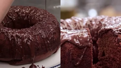 Κέικ του 10λεπτου με κακάο - Χωρίς αυγά και βούτυρο