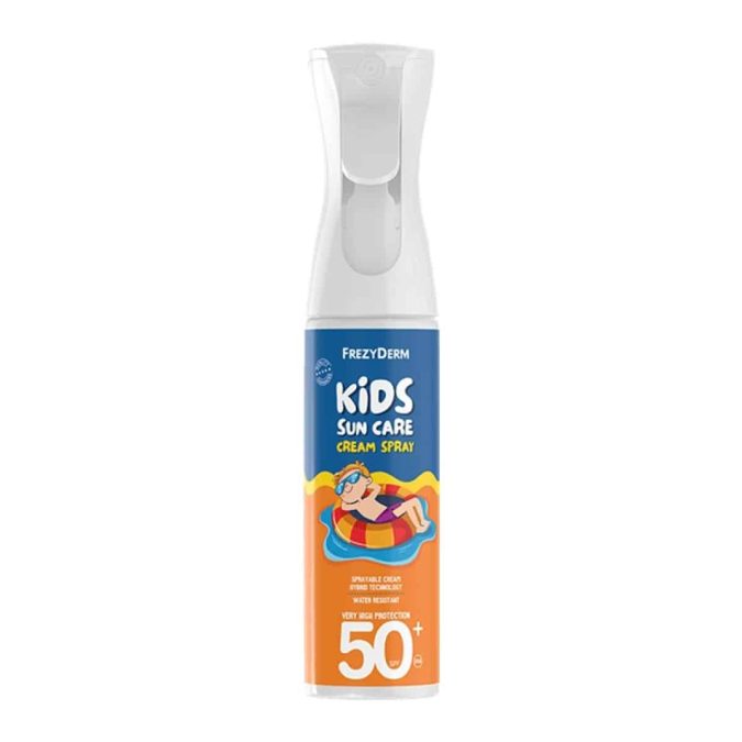 Παιδικό αντηλιακό, Kids Sun Care, Cream Spray SPF50+, Frezyderm, €28,55 (στα Φαρμακεία)