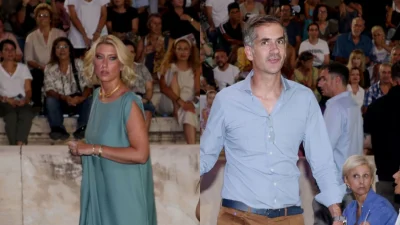 Κώστας Μπακογιάννης: Αγκαλιά με την κόρη από τον πρώτο του γάμο στο Καλλιμάρμαρο για χατίρι της Σίας Κοσιώνη - Μελαχρινή, μαυρισμένη και κούκλα η Δανάη