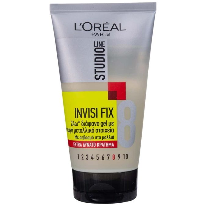 Τζελ μαλλιών για δυνατό κράτημα, Studio Line, Invisi Fix, L'Oréal Paris, €6,80
