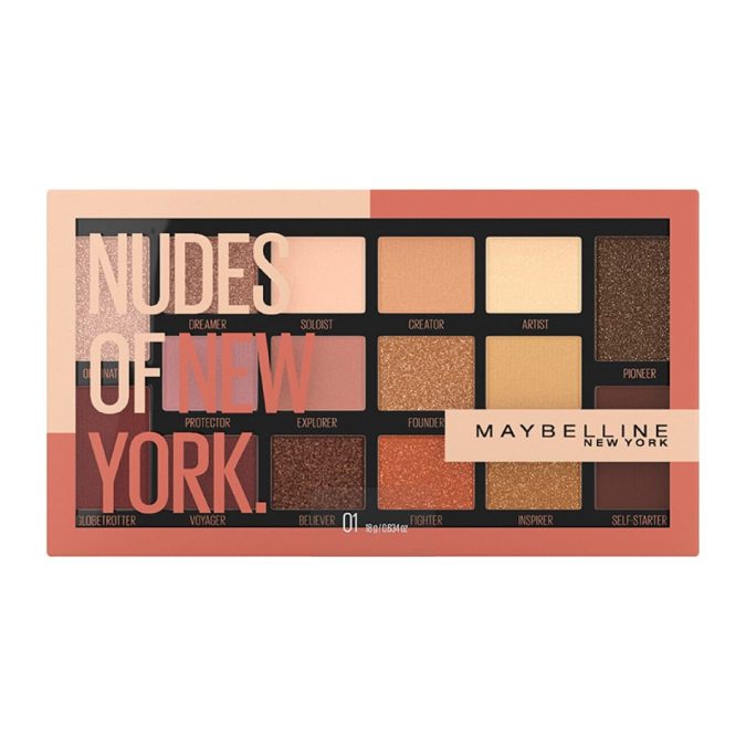 Παλέτα σκιών, Nudes Of New York, Maybelline New York, €16,74