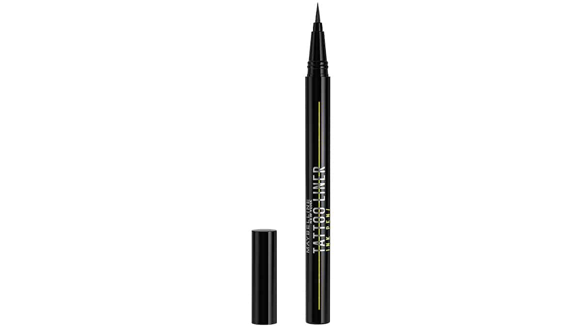 Υγρό μαύρο eyeliner, Tattoo Liner, Ink Pen Black, Maybelline New York, €11,49