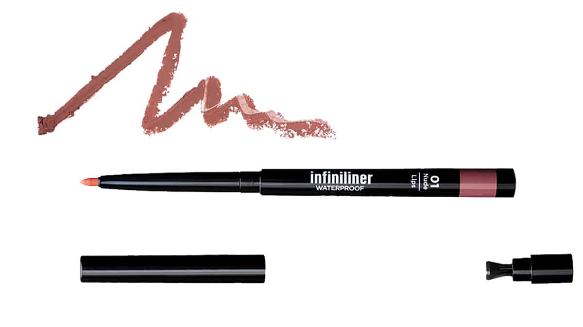 Αδιάβροχο μολύβι χειλιών, Infiniliner Waterproof Lips No 01, Mon Rêve, €4,50