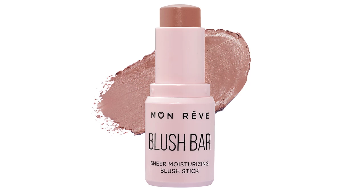 Ενυδατικό κρεμώδες ρουζ σε μορφή stick, Blush Bar No 01, Mon Rêve, €5,95