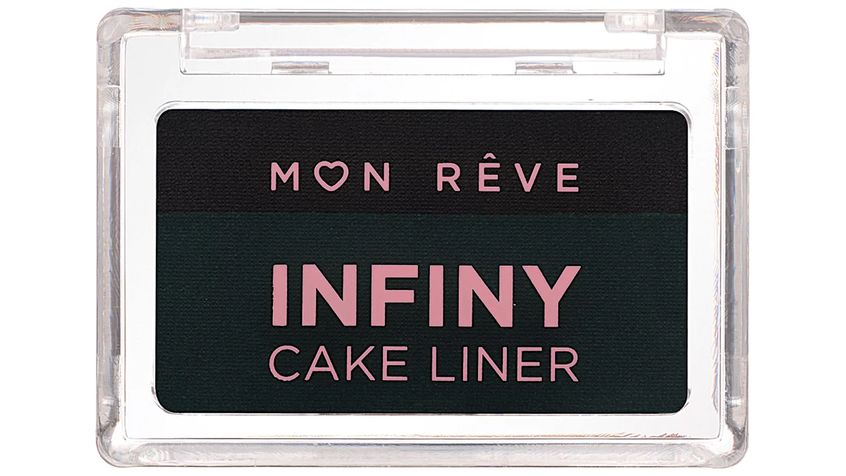 Water-activated eyeliner σε μορφή πούδρας, Infiny Cake Liner No 02, Mon Rêve, €4,95