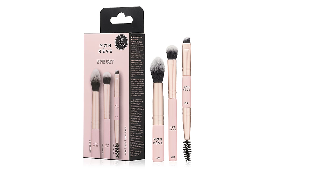 Σετ πινέλων για τα μάτια & τα φρύδια, Eye Set Les Petits, Mon Rêve, €10,90
