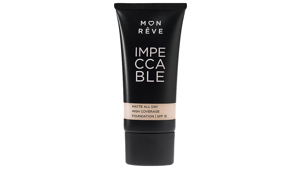 Υγρό ματ makeup, Impeccable,  Matte All Day High Coverage Foundation, Mon Rêve, €10,50