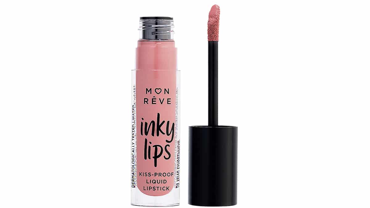 Υγρό ματ κραγιόν, Inky Lips, Kiss-Proof Liquid Lipstick No 01, Mon Rêve, €5,60