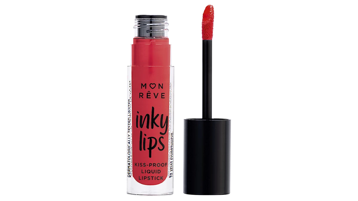 Υγρό κραγιόν, Inky Lips, Kiss-Proof Liquid Lipstick No 08, Mon Rêve, €5,60