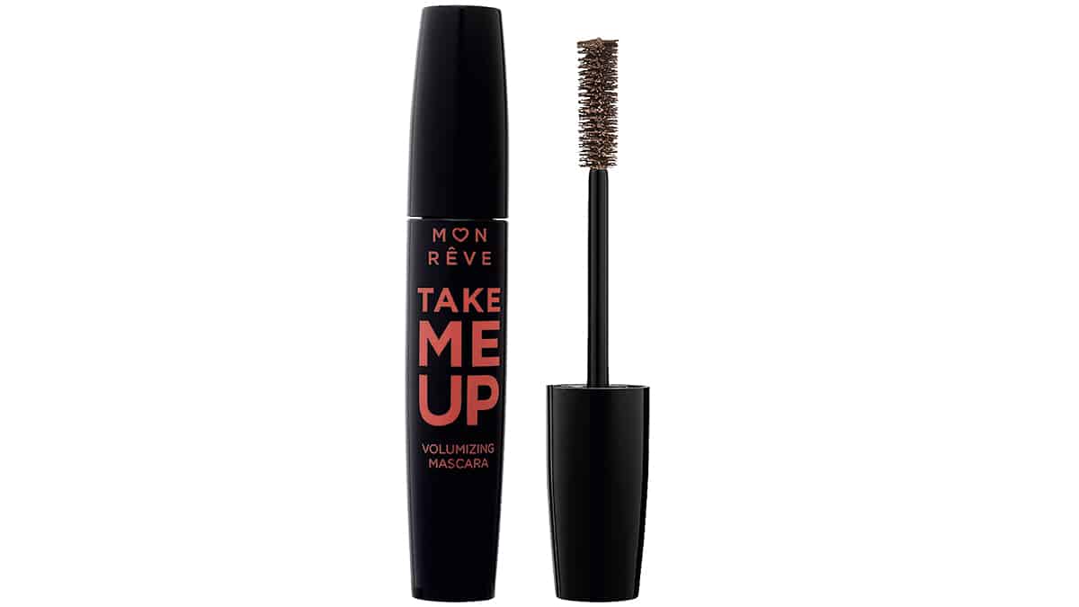 Μαύρη μάσκαρα για όγκο, Take Me Up, Volumizing Mascara, Mon Rêve, €5,30