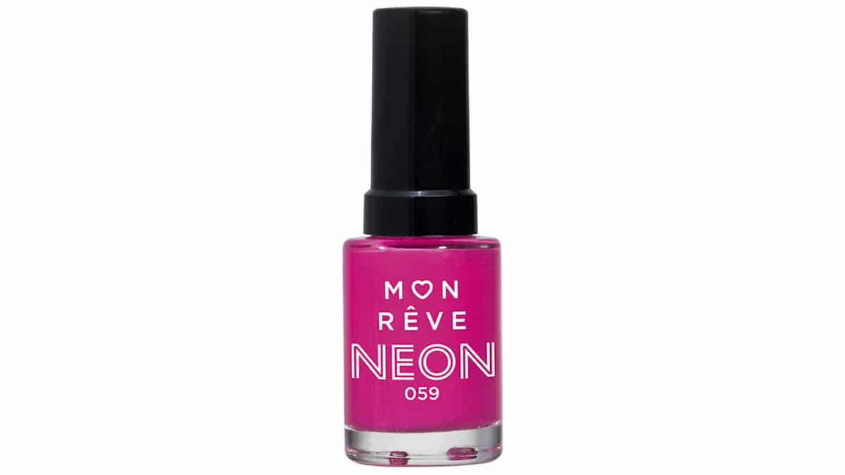 Βερνίκι νυχιών μακράς διάρκειας με έντονη λάμψη και πλούσιο χρώμα, Neon 059, Mon Rêve, €2,95
