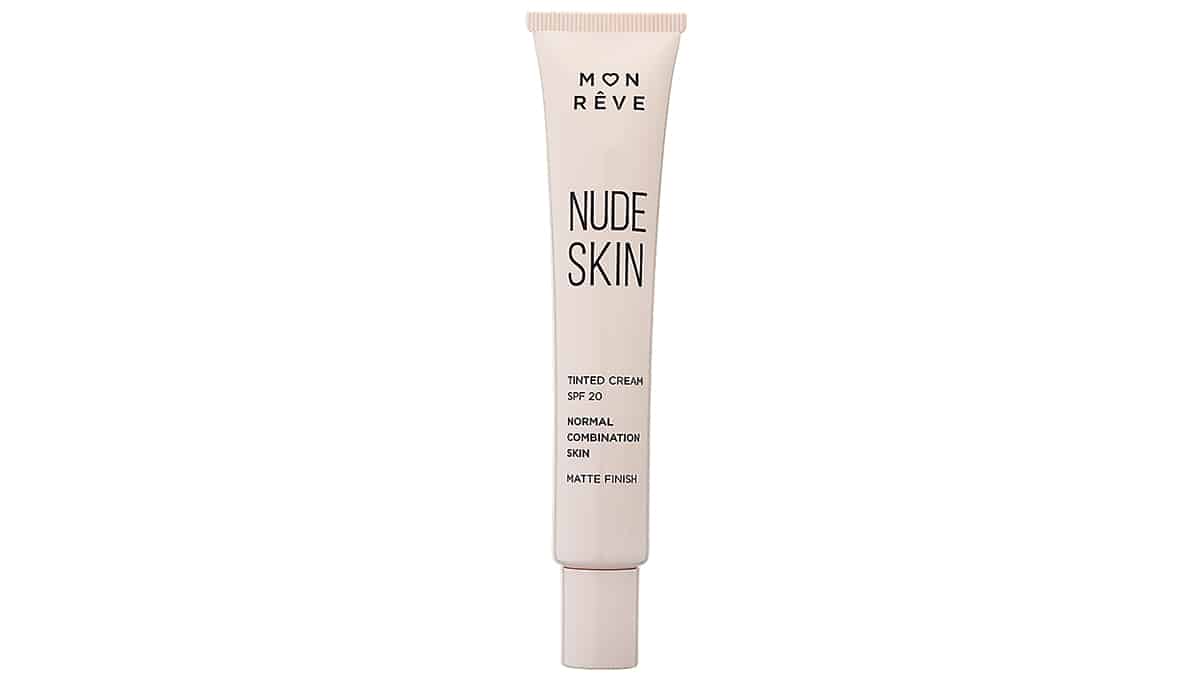 Κρέμα με χρώμα, Nude Skin, Tinted Cream SPF20 No 101, Normal to Combination Skin, Mon Rêve, €8,50