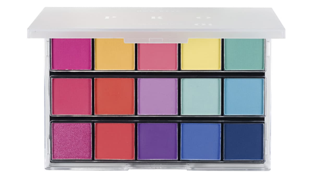 Παλέτα σκιών με 15 αποχρώσεις, Pro Eyeshadow Palette Vol 1, Mon Rêve, €12,90