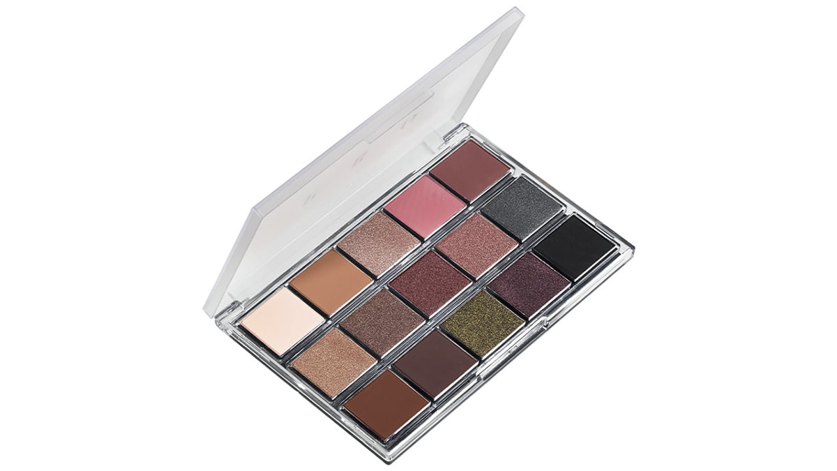 Παλέτα σκιών με 15 αποχρώσεις, Pro Eyeshadow Palette Vol 2, Mon Rêve, €12,90