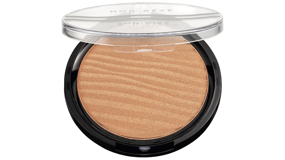 Μπρονζέ πούδρα για ηλιοκαμένη επιδερμίδα, Sun-Kiss Shimmer No 01, Mon Rêve, €11,80