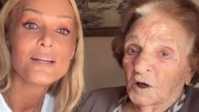 Νατάσα Θεοδωρίδου: Viral το βίντεο με τη γιαγιά της - «Τώρα είσαι όπως ήσουν μικρή»