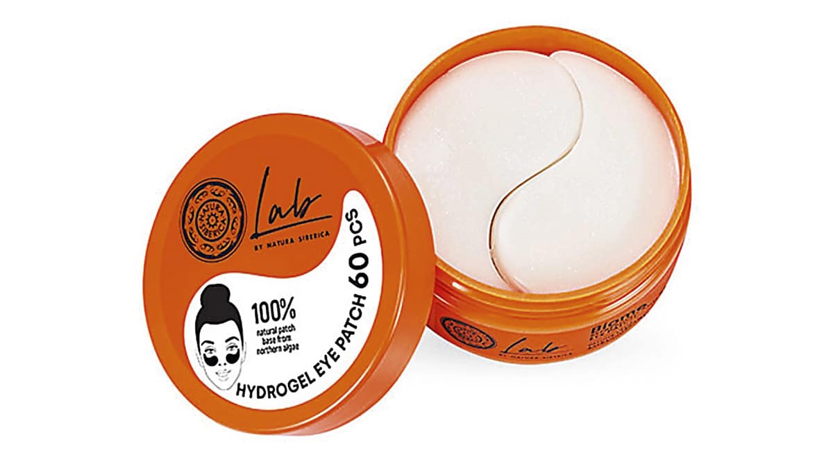 Ενυδατικά επιθέµατα µατιών για ανανέωση & λείανση, Biome, Hydrogel Eye Patch, Natura Siberica Lab, €20,50 (στα Φαρµακεία)