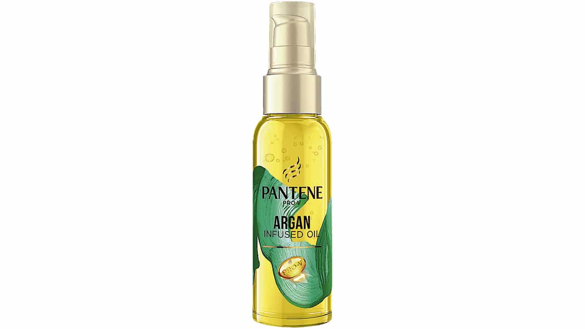 Έλαιο μαλλιών με λάδι argan για λεία & απαλά μαλλιά, Argan Infused Oil, Pantene Pro-V, €11,95