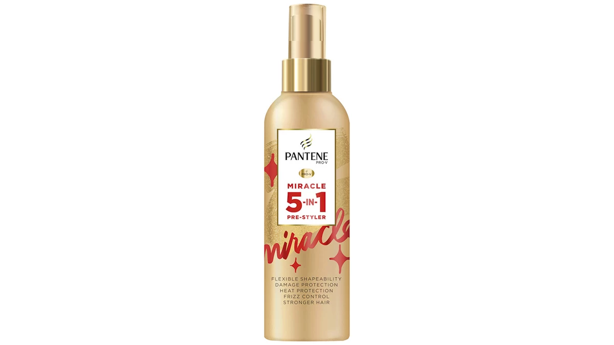 Προστατευτικό σπρέι μαλλιών ενάντια στη θερμότητα των εργαλείων styling, Miracle 5 in 1, Pre-Styler, Pantene Pro-V, €10,99