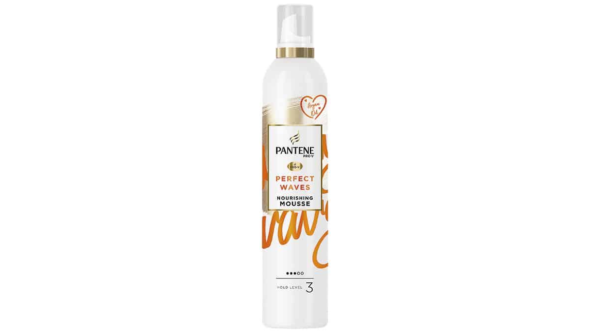 Αφρός για κυματιστά μαλλιά, Perfect Waves, Nourishing Mousse, Pantene Pro-V, €7,99
