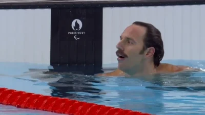 Παρίσι 2024: Τεράστιος Αντώνης Τσαπατάκης - Κατέκτησε το αργυρό στην κολύμβηση!