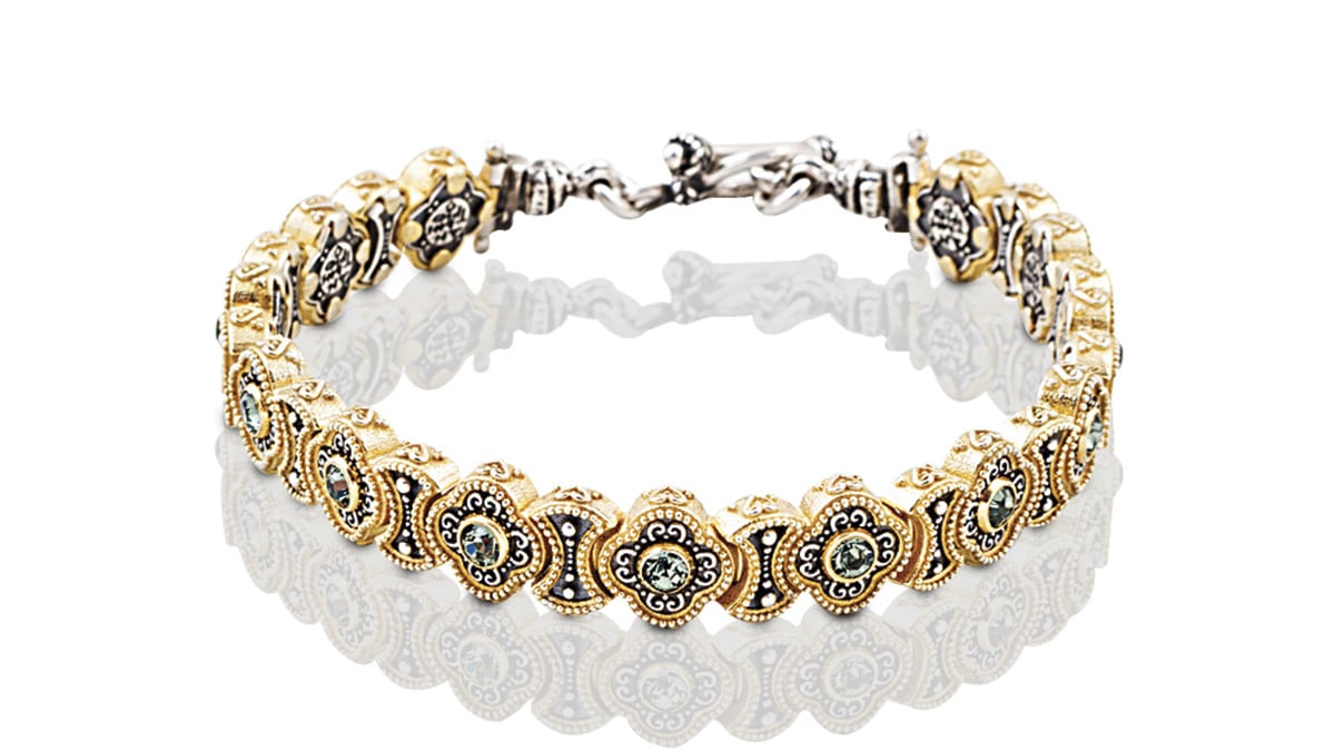 Βραχιόλι με πέτρες swarovski, Dimitrios Exclusive, €468, dimitrios-exclusive.gr