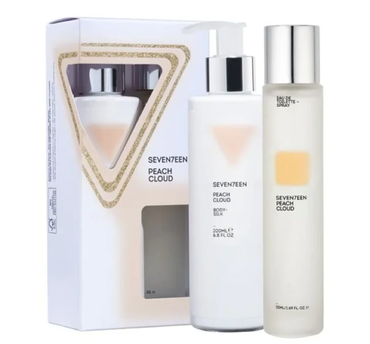 Peach Cloud Eau de Toilette & Body Silk, Seventeen, €15,20