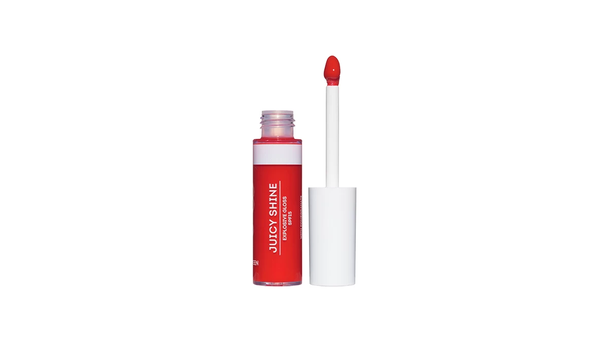 Lip gloss, Juicy Shine, Explosive Gloss SPF15 No 07, Seventeen, €13,70