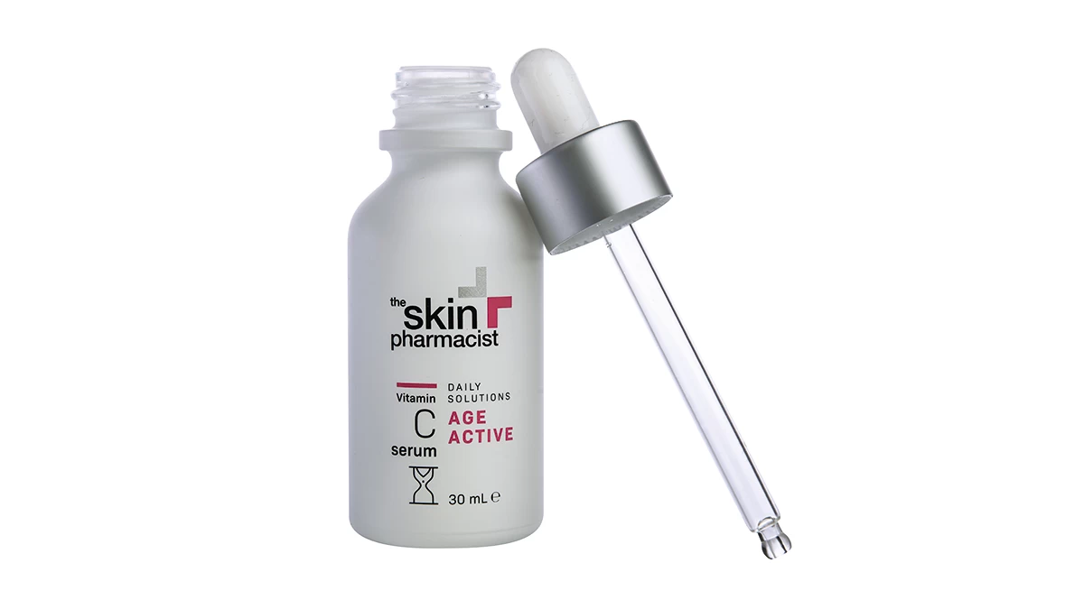 Ορός λάμψης, The Skin Pharmacist, Vitamin C Age Active Serum, InterMed (sτα φαρμακεία και σε επιλεγμένα καταστήματα λιανικής από την InterMed)
