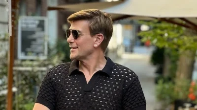 Μπαμπάς για πρώτη φορά ο Σπύρος Σούλης: Στους δρόμους της Νέας Υόρκης με το καροτσάκι στα χέρια