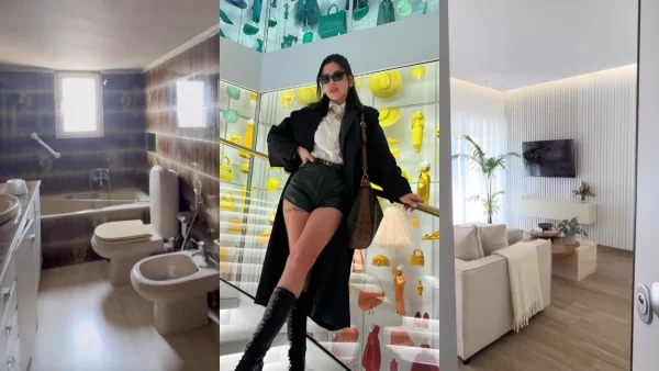 Στέλλα Πάσσαρη: Το διώροφο σπίτι της κολλητής της Ιωάννας Τούνη στην Θεσσαλονίκη - Μίνιμαλ με τεράστιο κρεβάτι στο δωμάτιό της