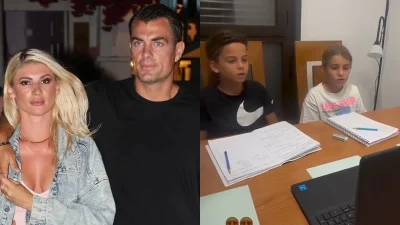 Στέλιος Χανταμπάκης: Το βίντεο που δημοσίευσε με τα παιδιά του να μαθαίνουν Ισπανικά