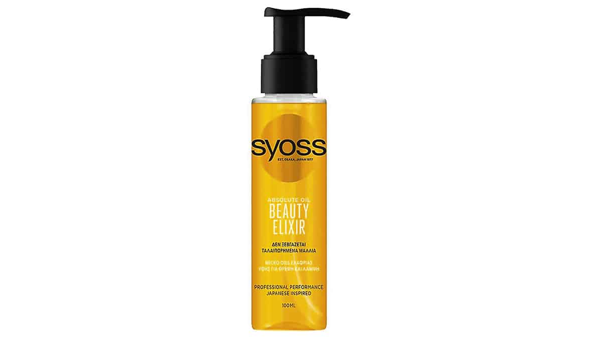 Έλαιο για ταλαιπωρημένα μαλλιά, Absolute Oil, Beauty Elixir, Syoss, €10,27