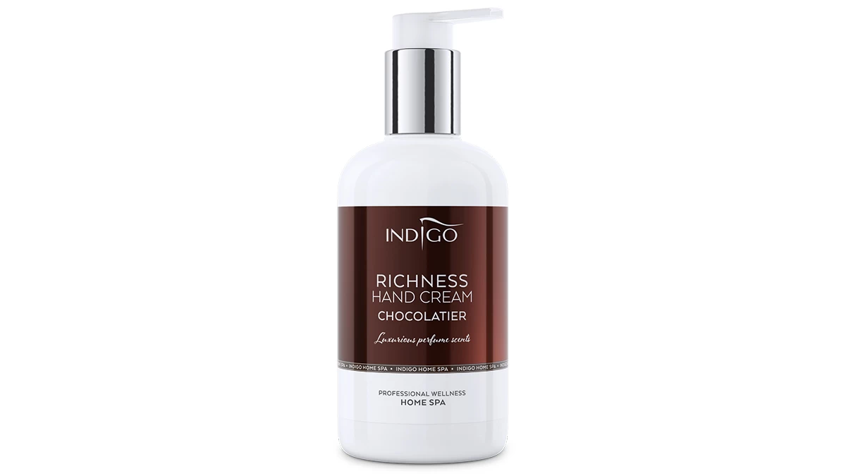Πλούσια κρέμα χεριών, Home Spa, Richness Hand Cream, Chocolatier, Indigo (indigo-nails.gr)